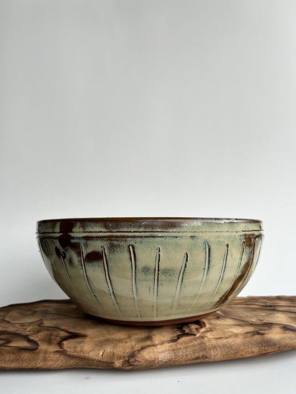 #16 New Beginnings: Large Striped Bowl