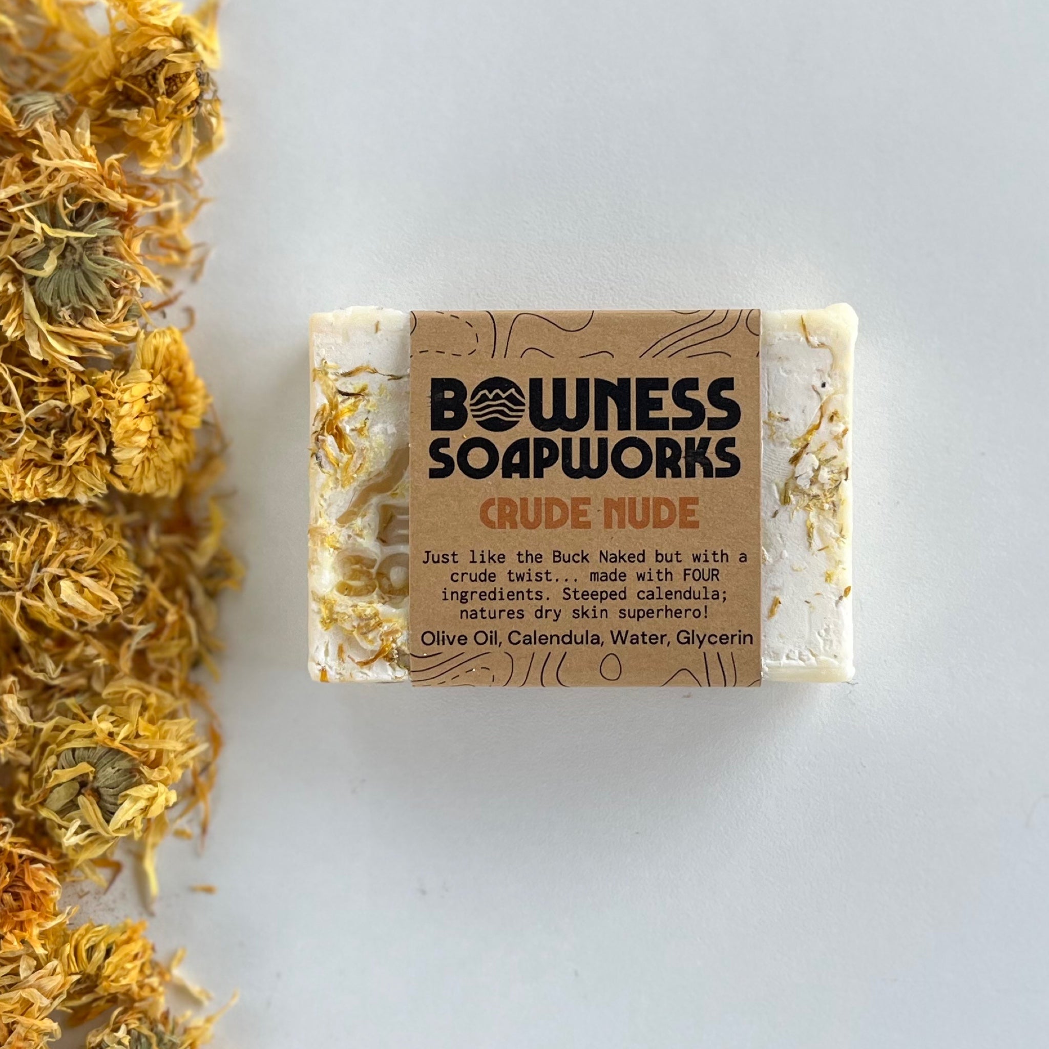 Crude Nude| Plain Soap | Bowness Soapworks – BownessSoapworks