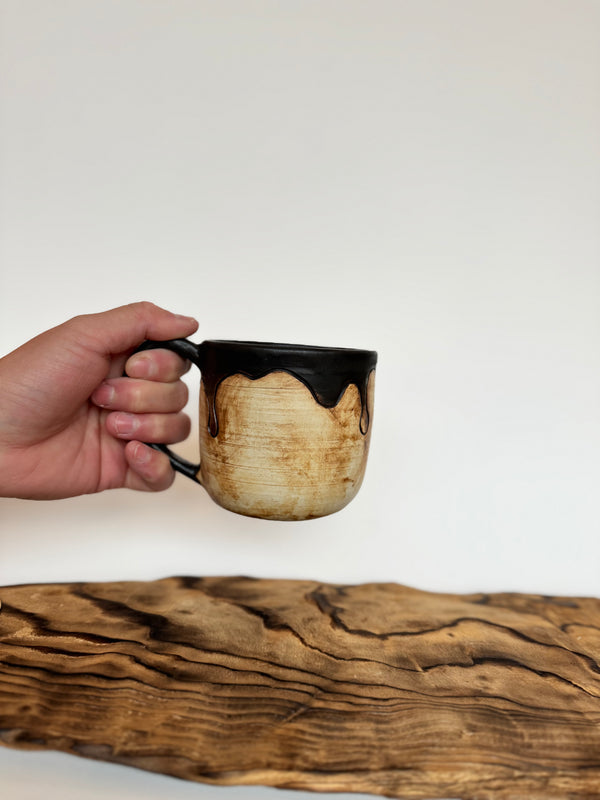 The Drip Mug Matte Black #3