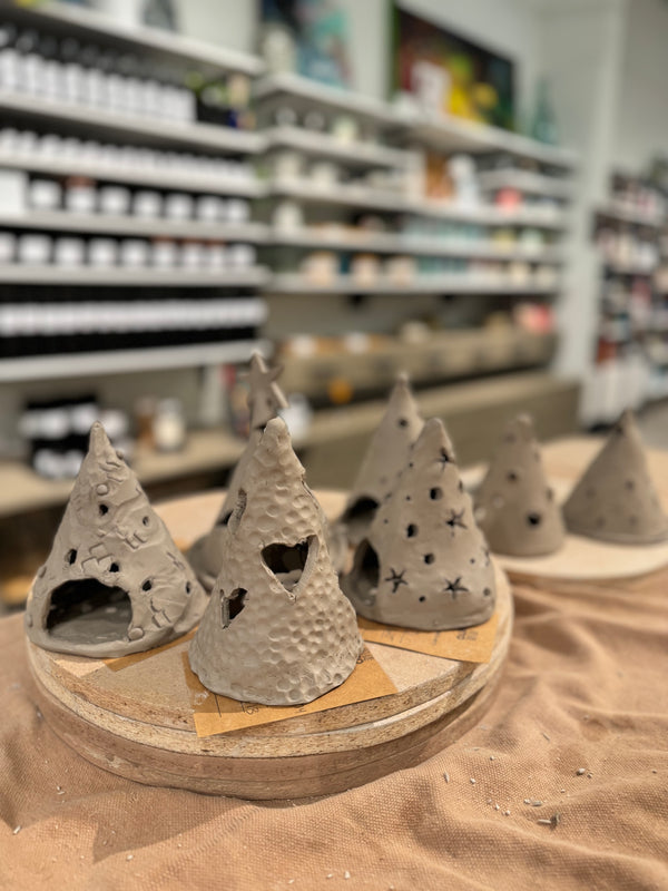 Dec 12| 6pm | Ceramic Tree Tea Light Lantern Making Workshop