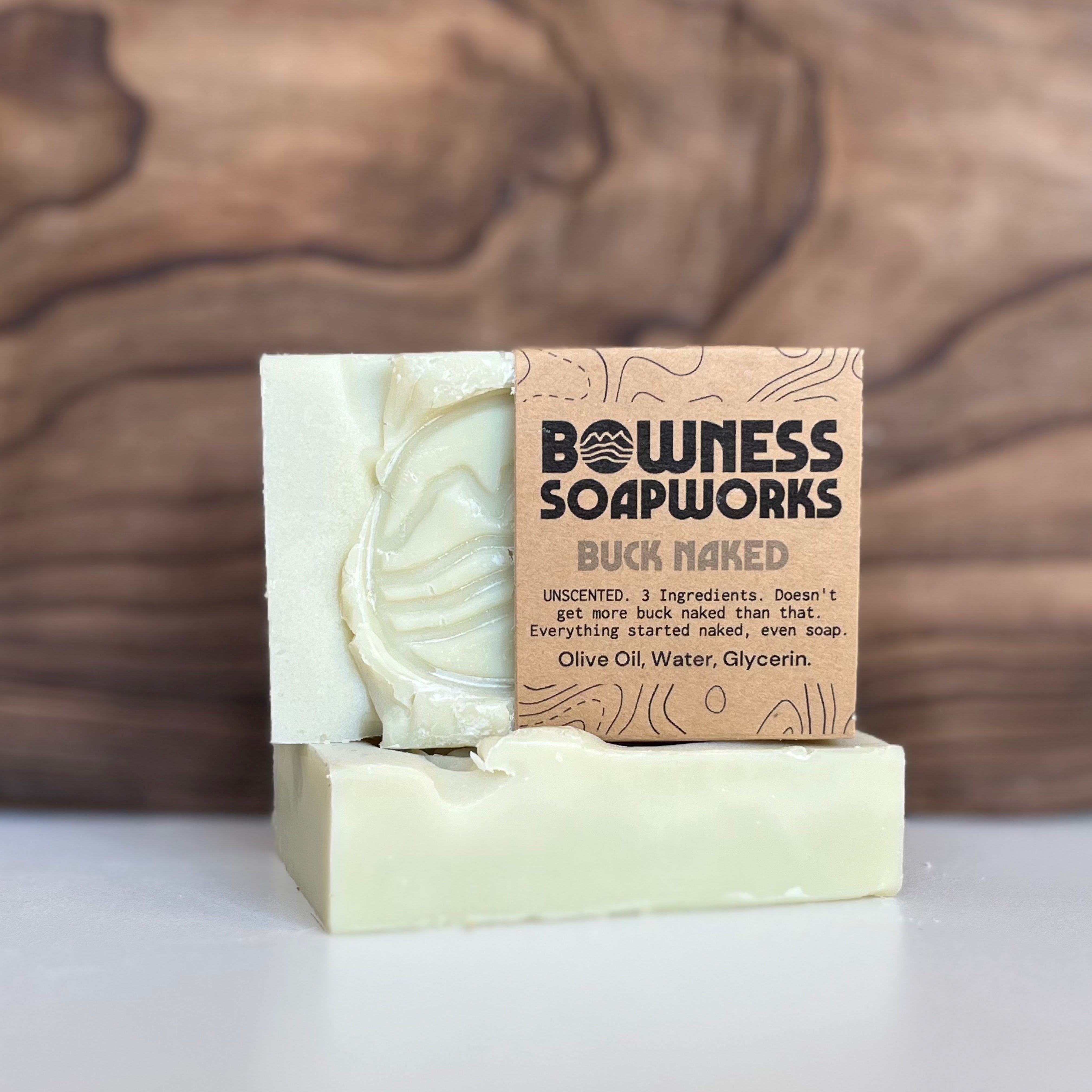 Buck Naked Unscented Bownesssoapworks