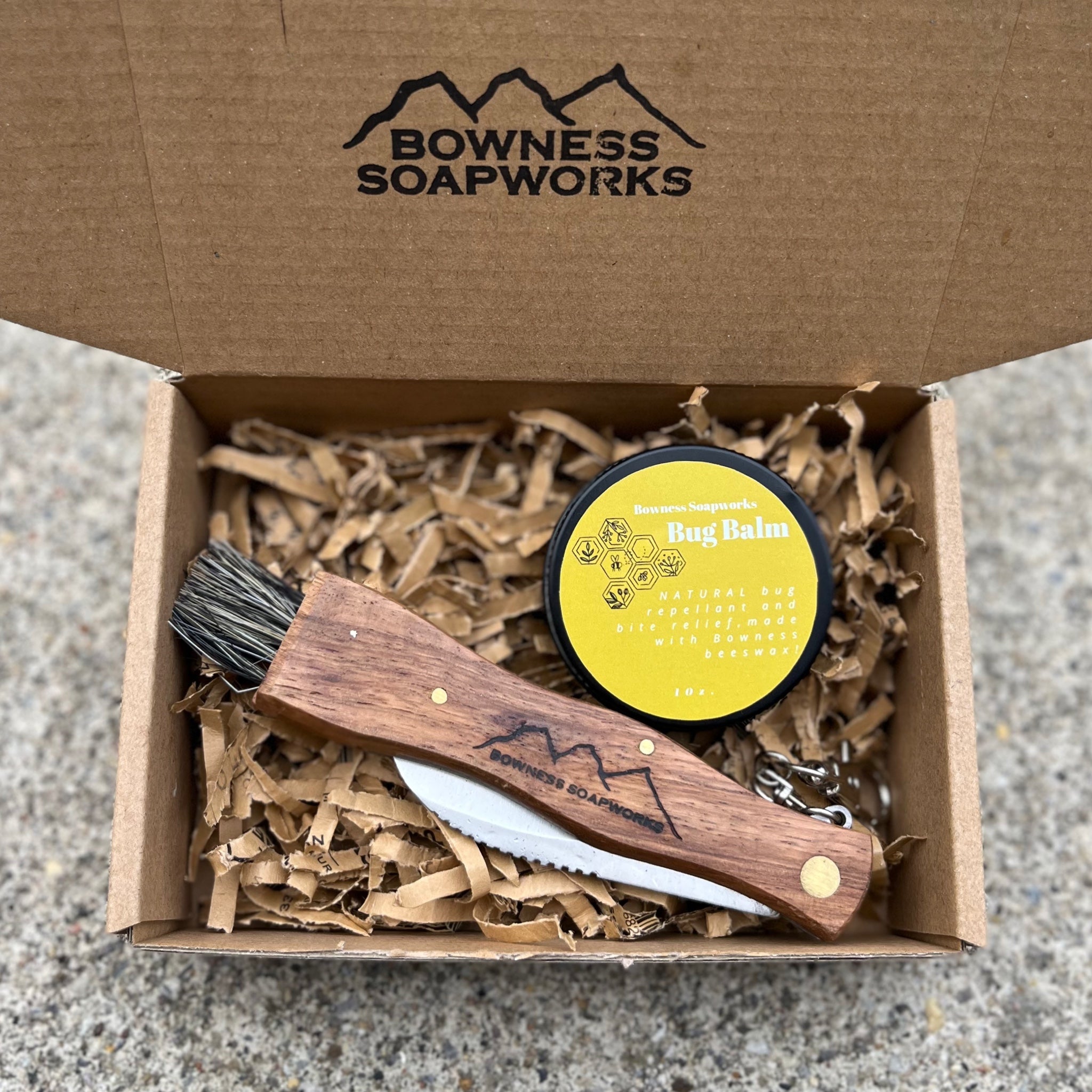 Forager Essentials Kit/ Mushroom Forage Knife – BownessSoapworks